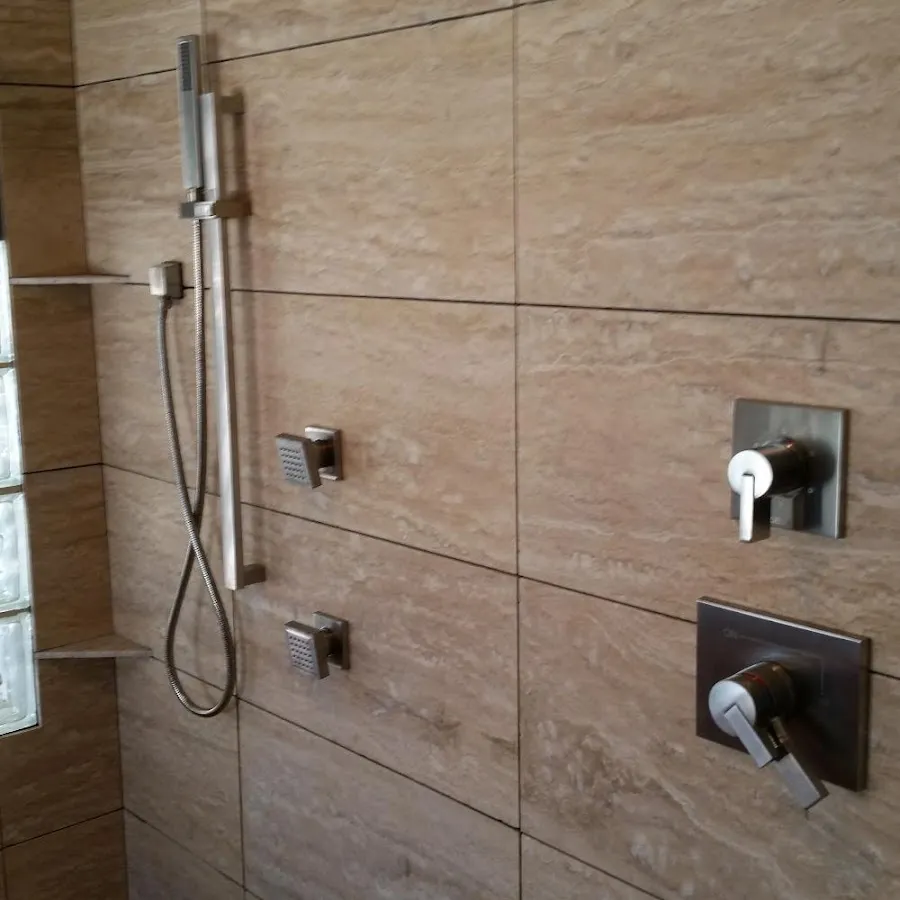 Shower fixture installation for Water Heater Installation in Hurley